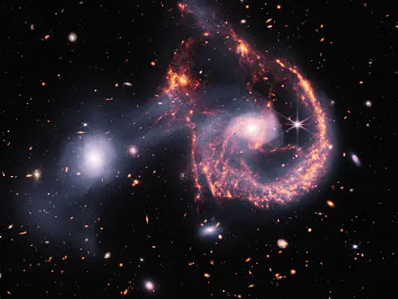 James Webb takes a deeper look at galactic collisions