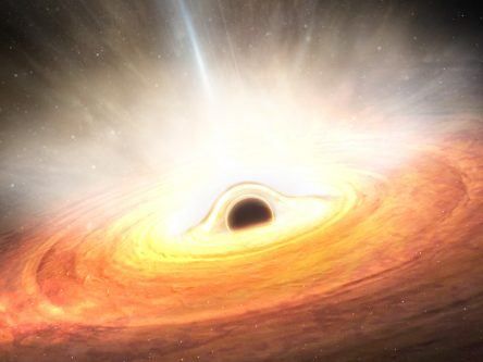 ESA x-ray mission catches distant black hole misbehaving