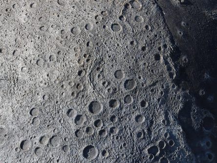 Apollo 17 rock sample suggests giant meteorite impacts shaped moon’s surface