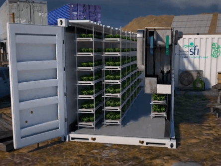 Eco-greenhouse concept with own water supply could boost food production