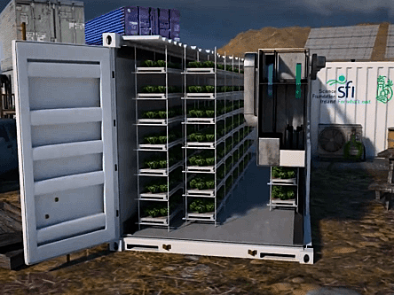 Eco-greenhouse concept with own water supply could boost food production