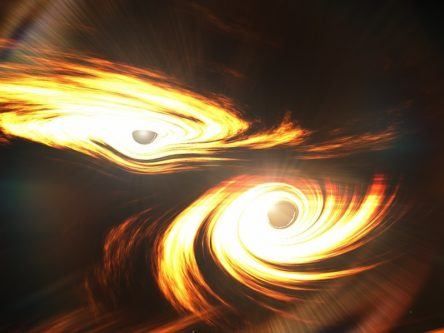 Astronomers detect the biggest ‘bang’ ever seen between two black holes