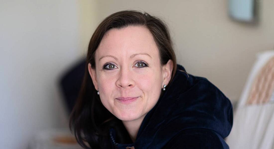 Dr Francesca Leithold of Epro is smiling into the camera.