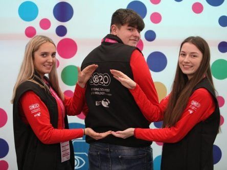 Smart bin for sorting waste among breakthroughs at BT Young Scientist 2020