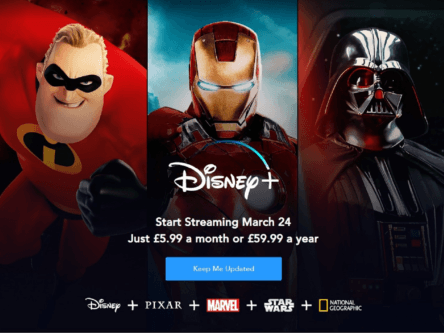 Disney+ confirms Irish launch date and subscription price