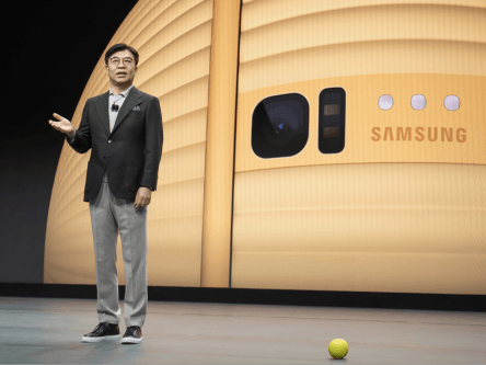 Samsung shows off Ballie the robot and a vertical TV at CES