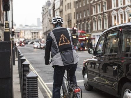 Ford unveils ‘emoji jacket’ for cyclists to tell drivers their mood