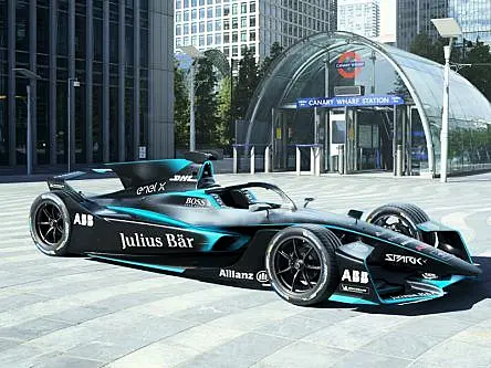 Formula E reveals its new futuristic, electric hyper car