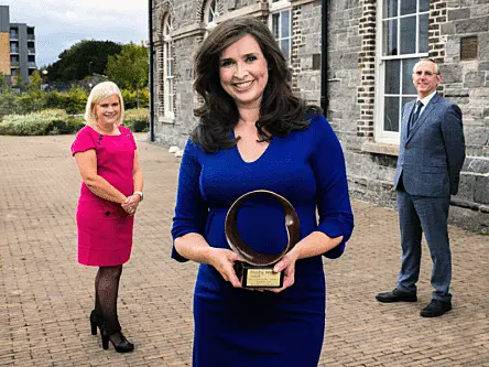 Aoibhinn Ní Shúilleabháin honoured for promoting maths