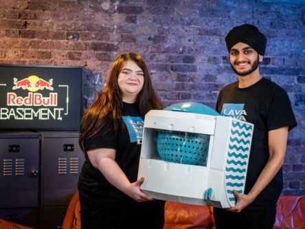 Portable washing machine wins at Red Bull Basement 2020