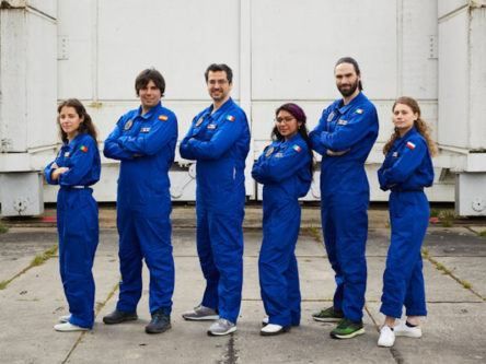 An aspiring Irish astronaut is currently on a simulated moon mission