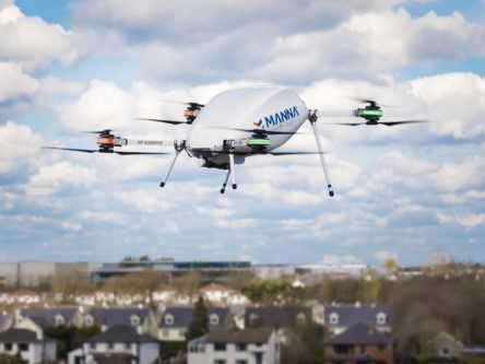 Manna investigating drone crash in Co Dublin during routine flight
