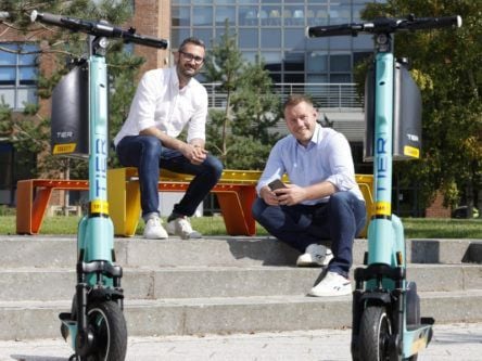 E-scooters can be booked on Free Now app in DCU trial