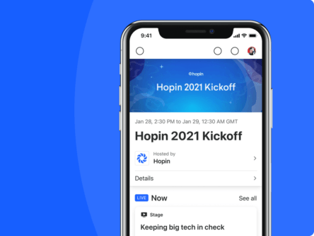 Virtual events unicorn Hopin launches mobile app