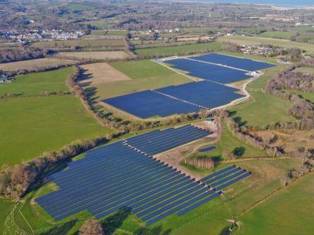 Ireland’s first grid-scale solar farm to be fully operational from May