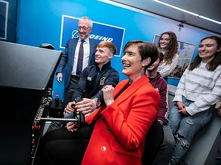 Interactive Boeing-backed mobile aviation classroom takes flight at DCU