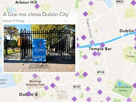 This interactive digital map helps you locate street art in Dublin