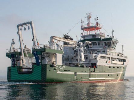 Ireland’s new marine research vessel is ready to set sail