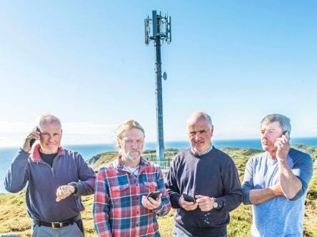 Cape Clear island celebrates a connected Christmas thanks to mast effort