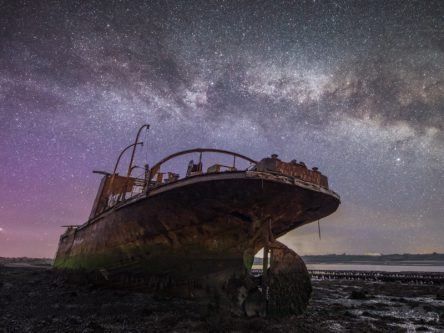 A ghost ship and galactic dance win astrophotography contest