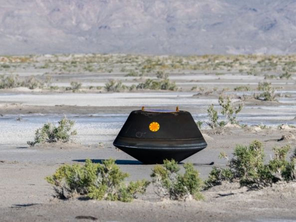 NASA captures its first asteroid sample in OSIRIS-REx landing