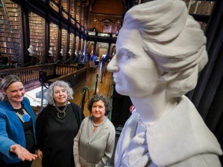 Trinity’s Old Library gets first statues to honour four trailblazing women