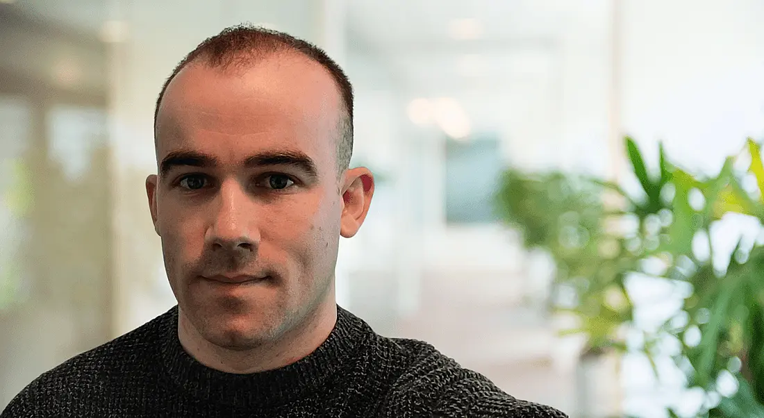 Headshot of Eoin O'Donoghue, a senior CAD engineer at Viatris.