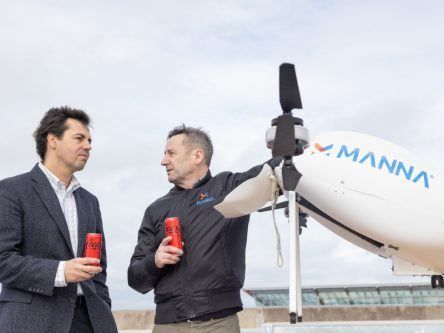 Manna lands Coca-Cola investment ahead of first US drone trial