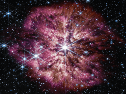 James Webb telescope spots a star about to go supernova