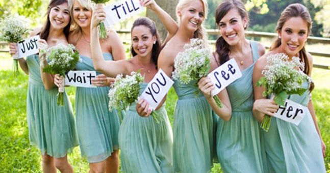 10 Awesome Bridesmaid Photos Socialandpersonalweddingsie