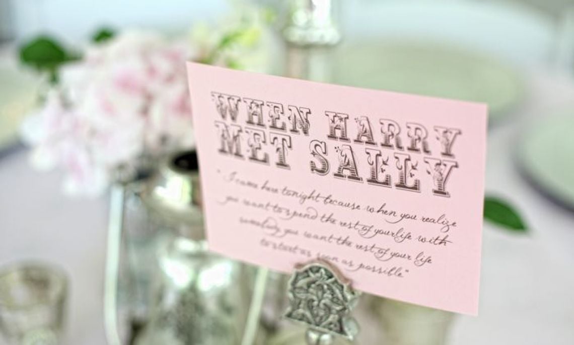 TABLE NAME IDEAS | SocialAndPersonalWeddings.ie