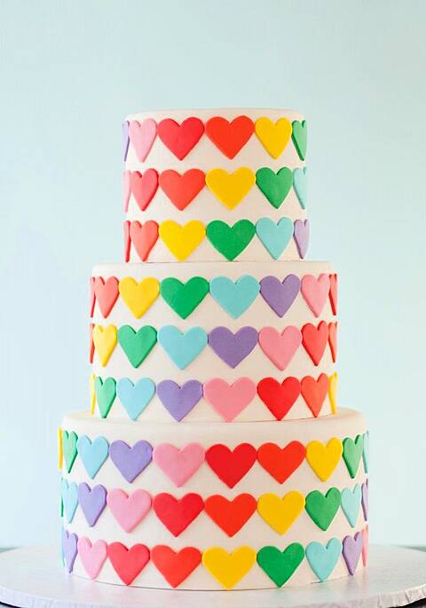 Rainbow cake