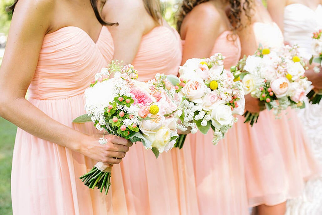 Pink Bridesmaids