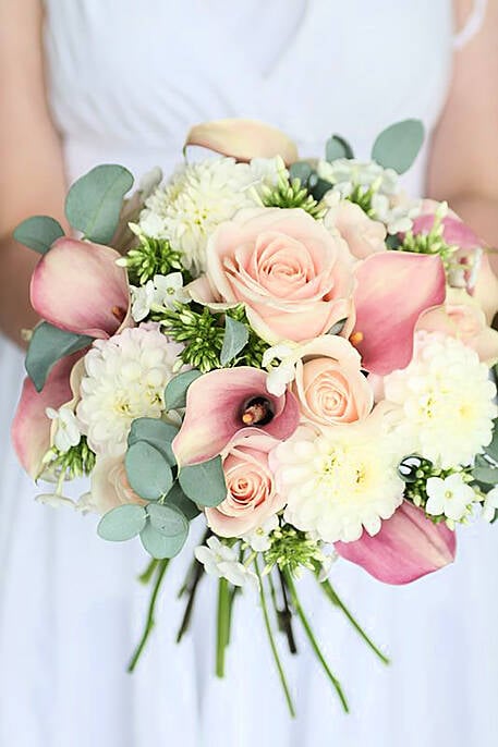 Pink and White Bouquet