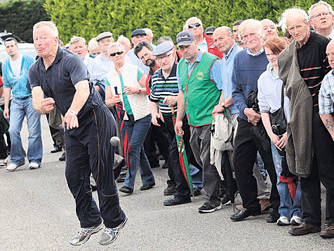 Action shot: Christy Mullins will be inducted into the Celtic Ross West Cork Sports Star Hall of Fame this Saturday night in Rosscarbery.