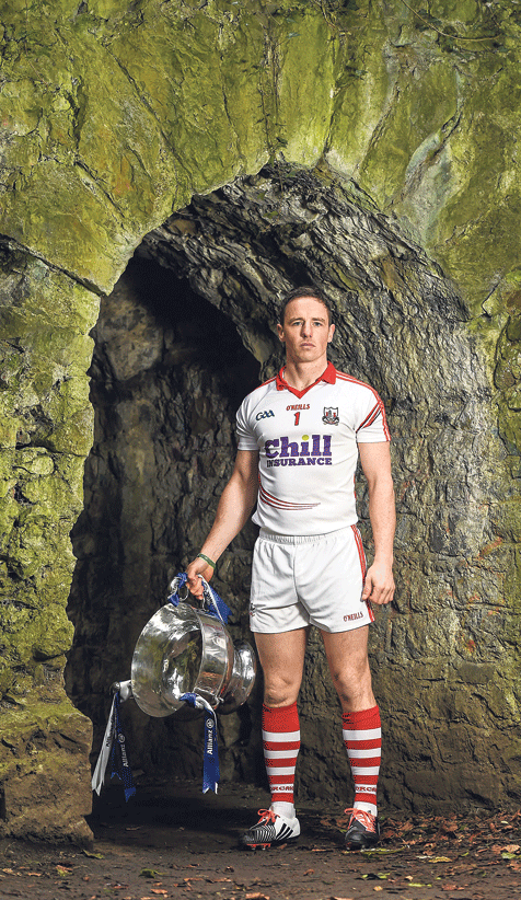 Ready and waiting: Cork captain Anthony Nash pictured at the launch of the 2015 Allianz Hurling Leagues this week.          