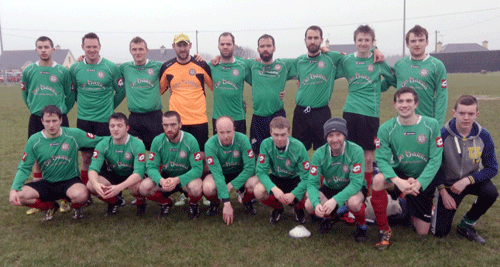 The Clonakilty AFC that lost to Drinagh Rangers in a nine-goal WCL Premier Division thriller on Sunday.