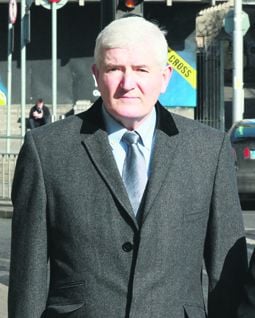 Witness Maurice Walsh arriving at the Four Courts this week  (Photo:Courts Collins)