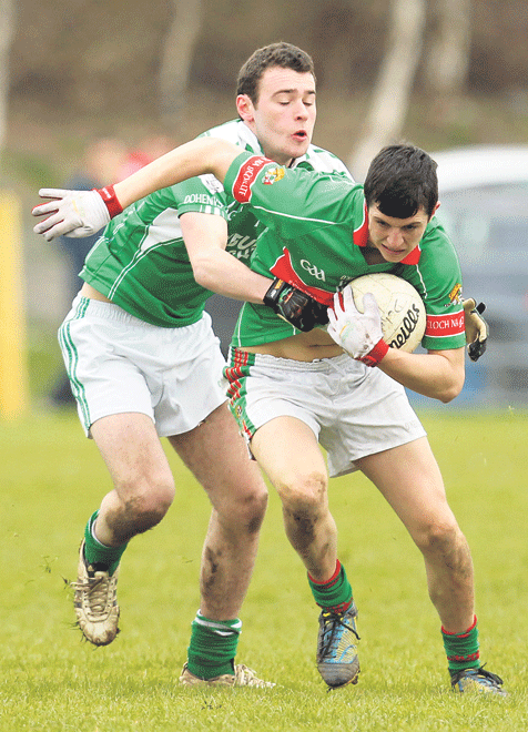 Key player: The form of Clonakiltys Jack OMahony, pictured in action against Dohenys, will have a big bearing on the outcome of Sundays semi-final against Newcestown.
