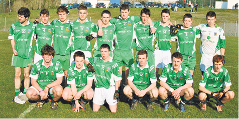 Last four: The Gabriel Rangers team that defeated Goleen in a semi-final of the South West U21 C football championship on Saturday in Bantry.