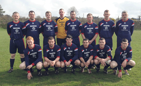  The Crookstown squad that overcame Bunratty United 2-0 after extra time to book their place in the mygaff.ie Cup final.