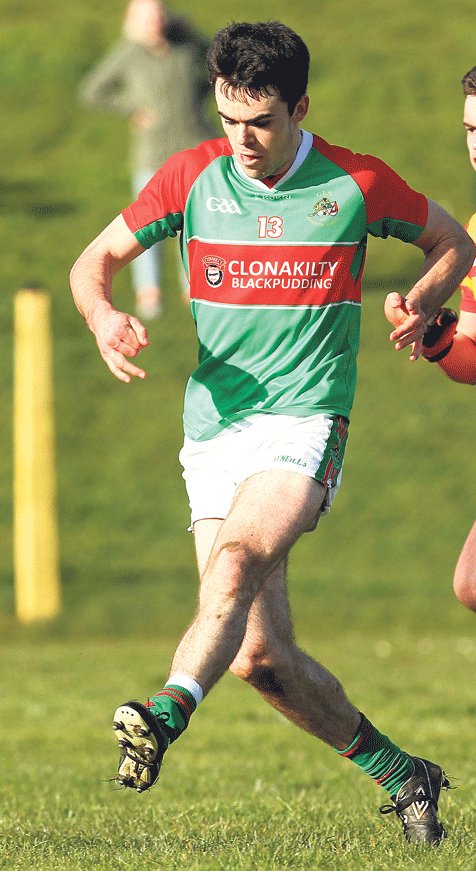 One to watch: Clonakiltys David Lowney is set to feature for the Cork minor footballers this season.