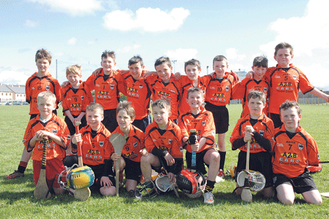 Blitzing it: St Colums U10 hurlers travelled to Ballineen on Saturday to take part in their first hurling blitz of the year. They played opposition from Clonakilty, Kilbrittain and Bandon. 