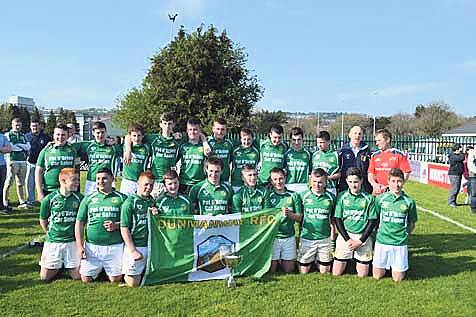 Celebrations: The Dunmanway team that won the South U16 Development League final on Sunday.