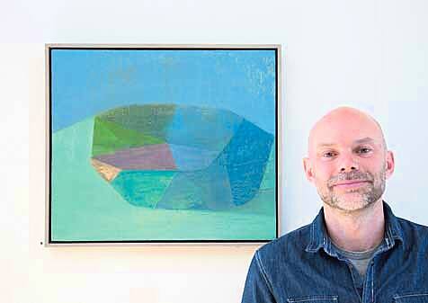 Tom Climent, with some of the work which will be on show at Liss Ard Country House in Skibbereen.