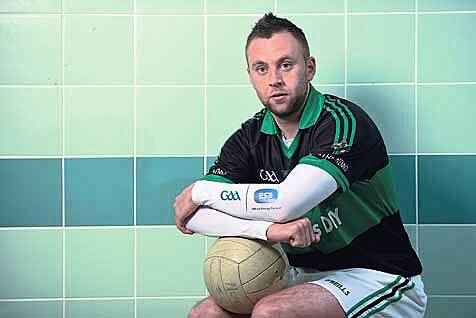 Familiar face: Paul Kerrigans fellow Nemo Rangers clubman Ephie Fitzgerald is coach of the Clare football team.