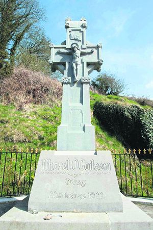 Hard to find: the Béal na Bláth monument