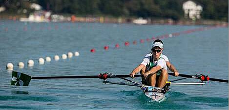 Skibbereens and Irelands Shane ODriscoll and Mark ODonovan in the mens lightweight pair.