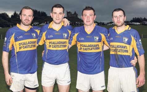 The Crowley clan: Tim, Patrick (team captain), John and their cousin Sean Crowley are all key players for Mathúnas.    