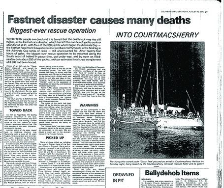 yacht racing disaster